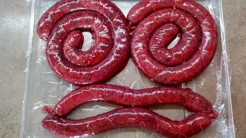 Как делают кровяную колбасу