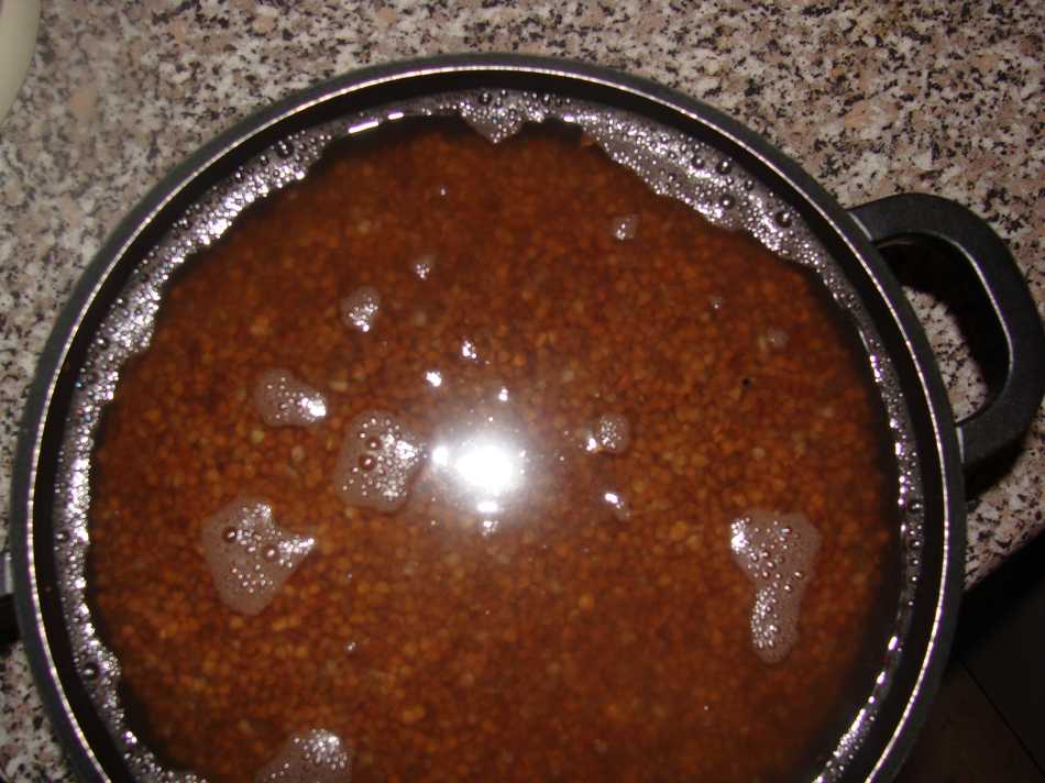 Приготовление каши