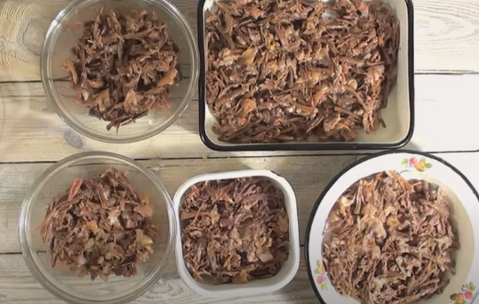 Очистка и нарезка мяса