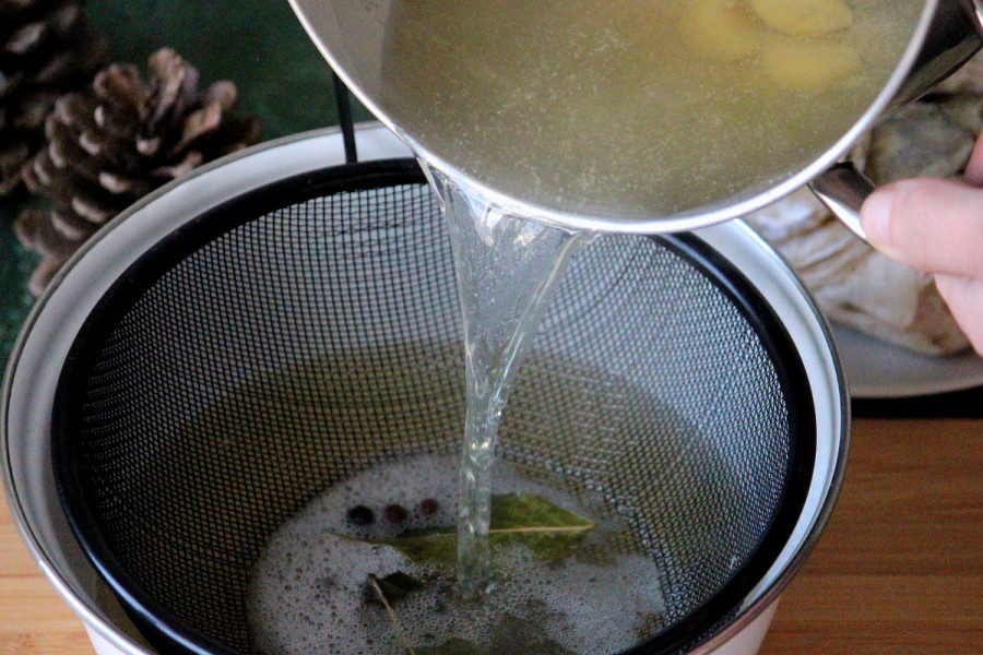 Фильтрация бульона