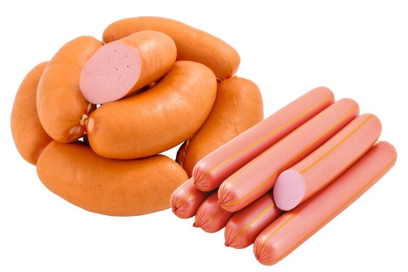 Что вреднее сосиски или сардельки