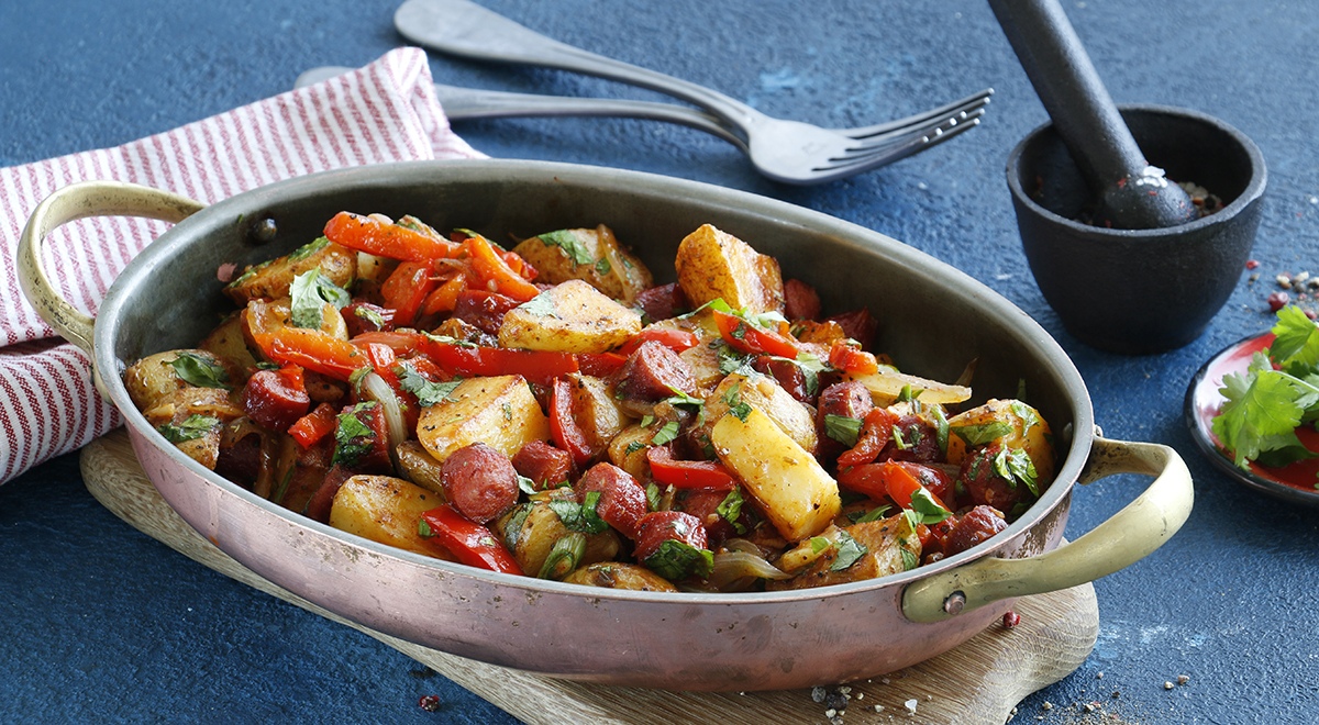 Популярные блюда из колбасы