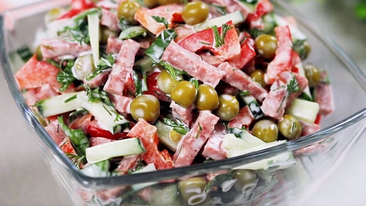 Популярные блюда из колбасы