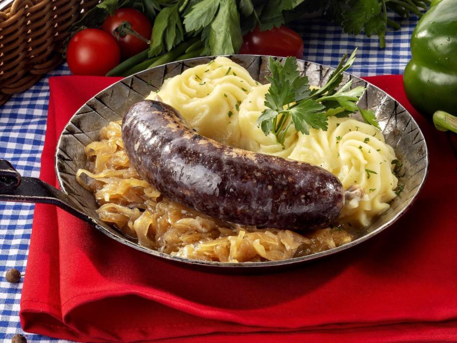 Жарка кровяной колбасы