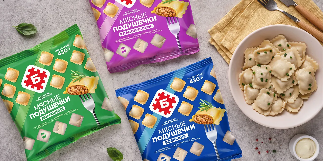 ПЕЛЬМЕНИ "МЯСНЫЕ ПОДУШЕЧКИ"