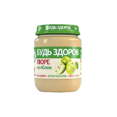 Пюре из яблок «Будь здоров»