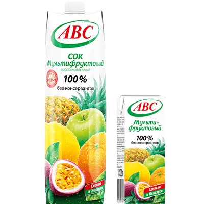 Сок мультифруктовый  «АВС»