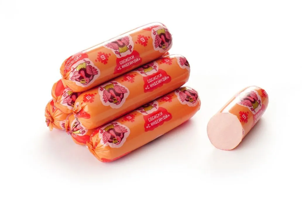 Сосиски "С индейкой"