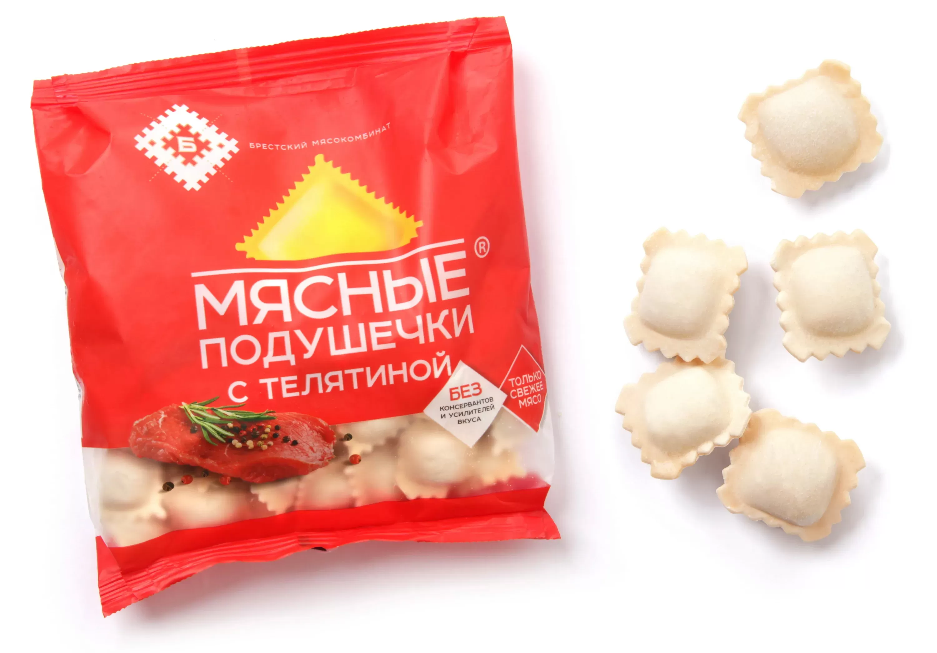 Мясные подушечки «С телятиной»