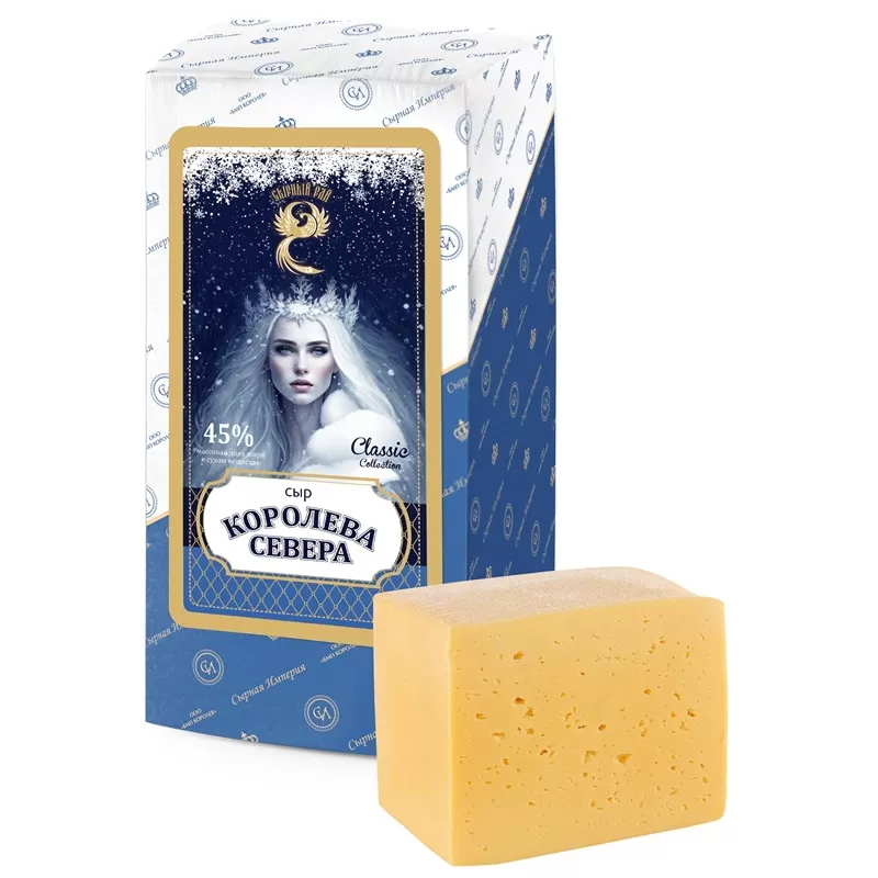 Сыр "Королева севера" с ароматом пломбира