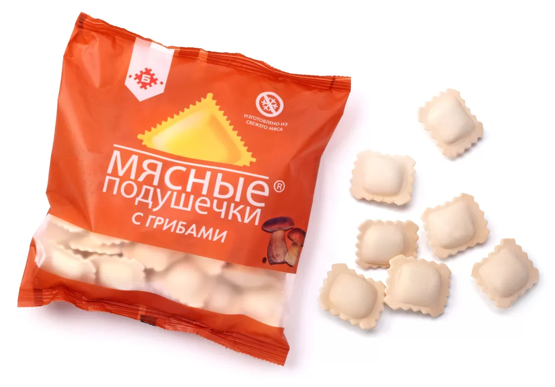 Мясные подушечки «С грибами»