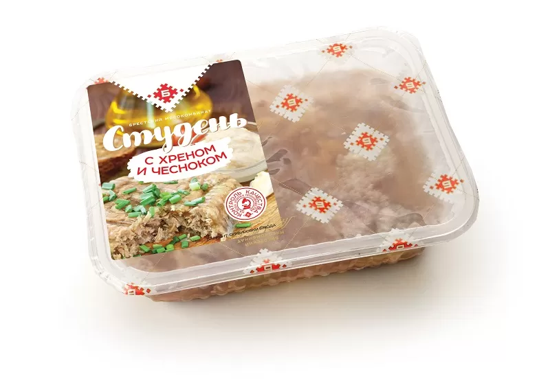 Студень «С чесноком и хреном»