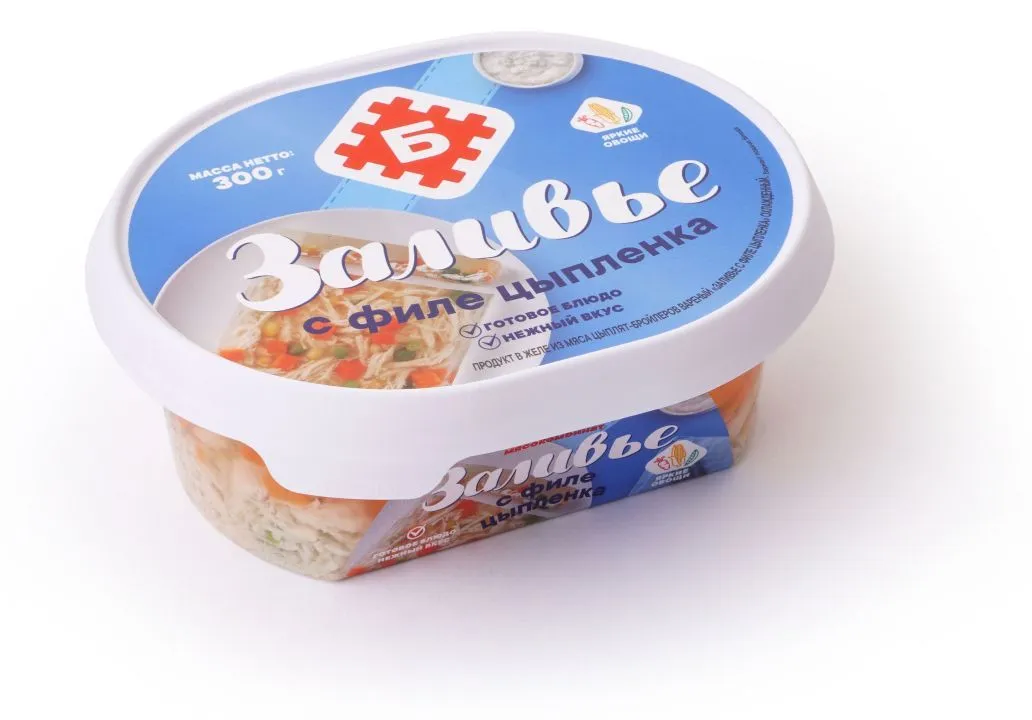 Заливье "С филе цыпленка"