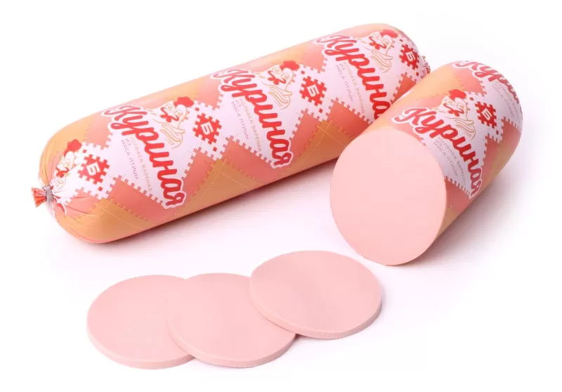 Колбаса вареная «Нежная с курицей»