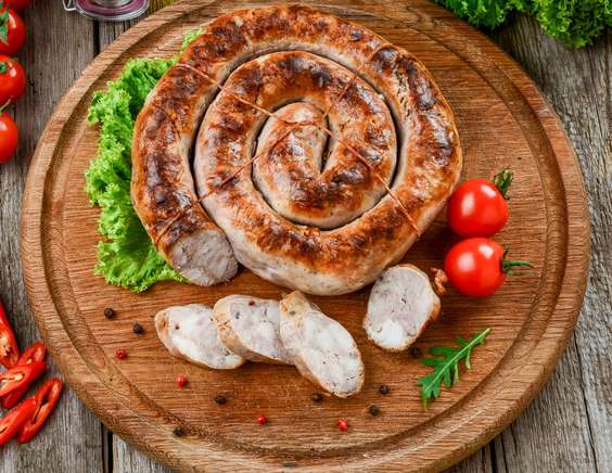 домашняя колбаса