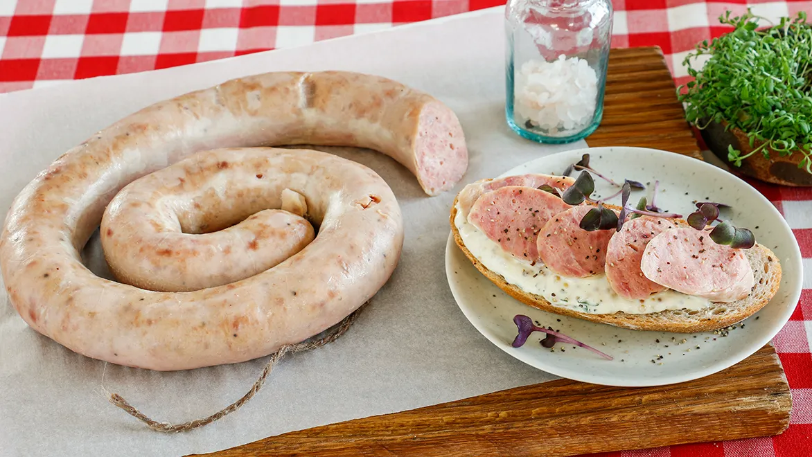 домашняя колбаса